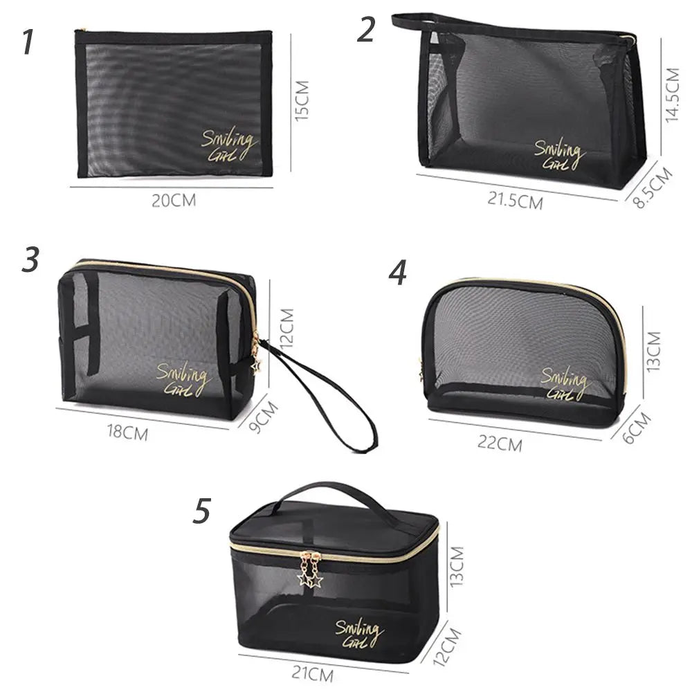 Sacoches de Toilette en Maille – Rangement Maquillage