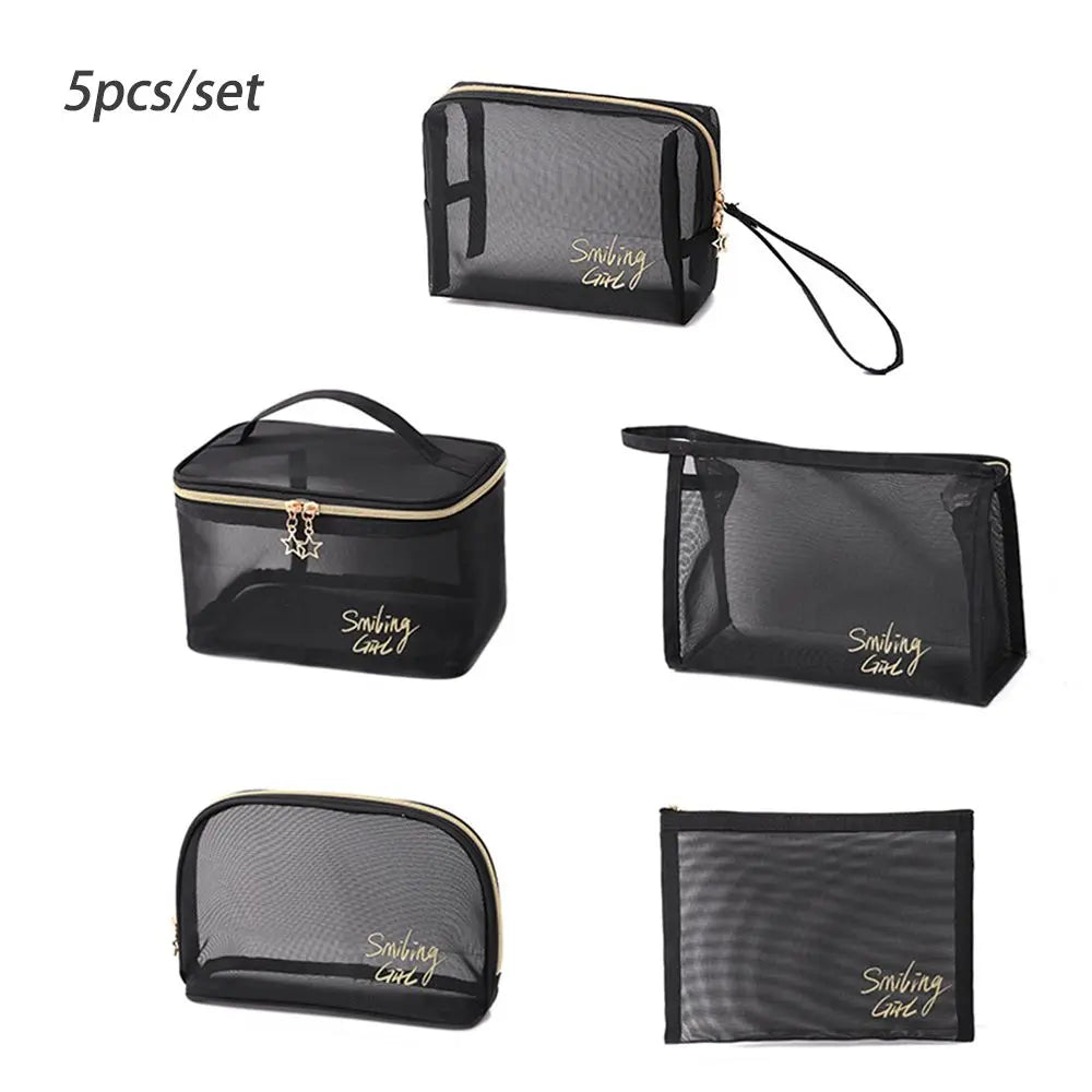 Sacoches de Toilette en Maille – Rangement Maquillage