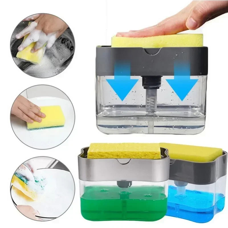 Distributeur automatique de savon liquide vaisselle 380 ml