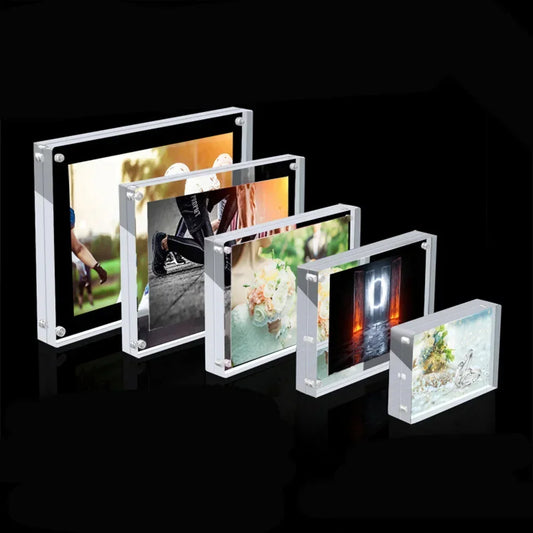 Cadre Photo Transparent Acrylique