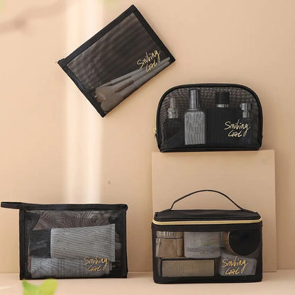  Sacoches de Toilette en Maille – Rangement Maquillage  