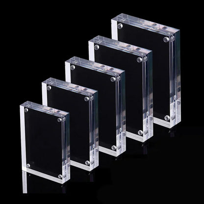 Cadre Photo Transparent Acrylique