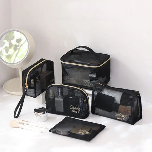  Sacoches de Toilette en Maille – Rangement Maquillage  