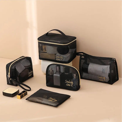  Sacoches de Toilette en Maille – Rangement Maquillage  